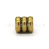 10x 9mm furo grande metal sino de pendurar lagarta liga de zinco fivela de corda de desgaste botão de ajuste da cauda da corda atacado