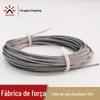 Varal de Aço com Manivela Ajustável Varal de Arame de Aço Corda de Aço para Varal Acessórios Varal de Aço Inoxidável 304 Haste de Aço Inoxidável para Varal