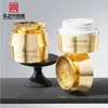Botellas personalizadas de doble capa 50g 30g botellas para crema empaques cosméticos botellas para crema de ojos crema facial venta al por mayor crema de esencia botellas de plástico