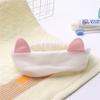 Diadema de Orejas de Gato Igual a la de Zhao Lusi, Diadema para Lavar la Cara y Mascarilla Facial para Mujer, Diadema para Lavar, Banda para el Cabello, Tocado Antideslizante
