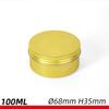 Fabricantes de latas de alumínio 68*35mm caixa de alumínio rosqueada 100 mL/g caixa de metal creme para as mãos pasta Shikao latas de alumínio atacado