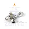 Conector Rápido de Torção Pneumático de Quatro Vias Px de Cobre Niquelado Conector de Tubo de Ar Cruzado de Alta Pressão com Travamento Fêmea Pza4/6/8Mm/10/12