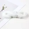 Cordones Planos de Algodón de 1.5cm de Doble Capa, Cordones para Cintura, Cordones para Sombrero, Cordones para Zapatos, Cordones de Doble y Una Sola Capa en Negro y Blanco en Stock, Cordones para Ropa