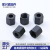 Acero al Carbono Negro Junta Hexagonal para Tubería de Aceite de Alta Resistencia Tuerca Hexagonal con Rosca Interna Tuerca Ennegrecida Larga y Engrosada