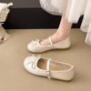 Zapatos de Salón Franceses para Mujer 2025 Nuevo Estilo Hada Verano Zapatos Suaves Tipo Frijol Suela Suave con Falda Zapatos Mary Jane