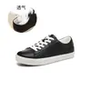 Zapatillas blancas acolchadas para mujer de piel de vaca y oveja de capa superior, nuevo estilo otoño e invierno 2026, zapatos casuales versátiles de suela plana para mujer, modernos