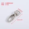 Accesorios para Bolsas de Entrega Inmediata Broche Pequeño de Langosta Cartera Metal Broche de Langosta Llave Ropa Equipaje Moneda Gancho Giratorio de Langosta