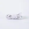 (Estoque disponível atacado) Elástico de alta elasticidade cordão elástico material para sapato 0.4 elástico semicircular cadarços preguiçosos sem amarrar