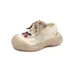 Zapatos Deportivos para Niñas 2026 Nuevo Verano Estilo Princesa Moño Punta Cerrada Zapatos de Playa para Niños Suela Suave Deportivos Lindos