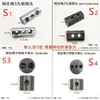 Accesorios para Equipo de Fitness Cuerda de Acero 5/6mm Cable de Acero Negro con Conector Longitud Adecuada para Equipo Doméstico y Comercial