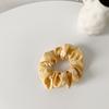Sala de flores ~ bm viento intestino grueso anillo de pelo ins tela de algodón coreano flor cuerda de pelo salchicha de grasa de cerdo simple cabeza flor joyería