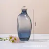 Vaso de Vidro Colorido Fresco Nórdico Vaso Pequeno Criativo para Mesa de Escritório Luxo Leve Simples Garrafa de Aromaterapia Fabricante Venda no Atacado