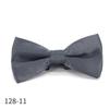Pajarita para Hombre, Boda, Novio, Padrino de Boda, Borgoña, Padrinos de Boda, Traje Negro, Pajarita Negra de Doble Capa