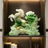 Adorno de nube auspiciosa para el Año del Caballo, decoración estilo chino para traer fortuna en la entrada del hogar y la oficina, artesanía, regalo auspicioso