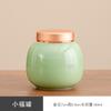 Mini tarro pequeño de porcelana para polvo de medicina china, tarro de medicina china, tarro de té de cerámica, tapa de rosca, botella pequeña de cerámica, tarro sellado para polvo de Dendrobium