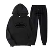 Conjunto de Sudadera Holgada de Calle de Moda Transfronterizo Cotaz Blanco Ropa Deportiva para Hombre y Mujer Hip-Hop Patineta Conjunto Casual