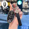 Adecuado para 26 modelos de fundas para llaves Nissan Teana, Sylphy nuevo, Qashqai, Tiida, Qashqai y carcasas para llaves Nissan Bluebird, diseñado para mujeres
