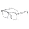 Nueva moda anti-luz azul espejo plano unisex liso Joker con marco de gafas para miopía al por mayor