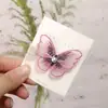 Pinza para el pelo de mariposa de perlas para niñas, pinza lateral de pico de pato, accesorios para el cabello estilo Mori, pinza para flequillo de chica súper de hadas, accesorios para el cabello para salir