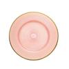 Plato de fruta de vidrio con relieve de cielo estrellado estilo europeo plato creativo de colores para fruta seca plato para filete comida occidental alfombrilla para platos casera plato grande