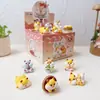 Nova caixa cega de figura Sanrio de desenho animado fofa, boneca adorável para meninas, decoração de mesa, modelo de figura de brinquedo da moda
