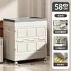 Caja de Almacenamiento de Ropa para Uso Doméstico, Gran Capacidad, Caja Organizadora Plegable Extra Grande con Tapa abatible, Armario de Almacenamiento para Ropa y Colchas de Temporada