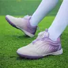 Zapatos de Fútbol de Malla para Estudiantes Nuevos Tf Entrenamiento de Clavos Rotos para Hombre y Mujer Niños Zapatos Deportivos Transpirables para Exteriores para Estudiantes
