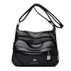 2026 Bolso Nuevo para Mujer, Bolso Cruzado Multifuncional para Madres de Mediana Edad y Mayores, Bolso de Hombro Versátil Multicapa de Gran Capacidad para Personas Mayores