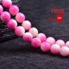 Yunran Atacado Calcedônia Rosa Branca Contas Soltas com Contas DIY Pulseira Materiais Acessórios Feitos à Mão Acessórios Semiacabados Contas de Jade