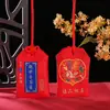 Saquito Zodiacal, bolsita de fragancia clásica, bolsa amuleto, bolsa talismán de Año Nuevo para el año zodiacal propio, colgante de cuello portátil, empaquetado individualmente