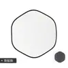 Espejo de baño de forma especial Decoración de pared Espejo colgante Inodoro Baño Lámpara frontal Lavabo Espejo de baño sin perforaciones