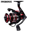 PROBEROS nuevo carrete de pesca totalmente metálico carrete giratorio carrete de pesca remota suministros de equipo de pesca al por mayor