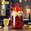Botella de vidrio casera para hacer vino con grifo, botella de vino de mirto, botella de fermentación de vino, frasco sellado para enzimas, frasco de vino, frasco para pepinillos