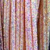 Nueva tira de lentejuelas AB con parche de diamante de malla adhesiva, cadena de diamantes decorativa para zapatos, cinturón para vestido de dama de honor de boda al por mayor