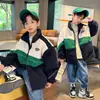 Ropa para Niños Niños, Chaqueta Suéter de Forro Polar Otoño e Invierno, Abrigo Ligero Acolchado de Algodón Invierno Niños Mediano y Grande, Moda Versátil Transfronteriza