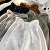 Moletom Vintage Masculino com Capuz Oversize 500g Pesado Outono e Inverno Marca de Moda hoodie Americano Preguiçoso chique