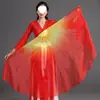 Abanico Suave de Cartílago con Miles de Luces y Colores, Accesorio de Baile de Apertura a Gran Escala, Accesorio de Baile con Abanico Suave de Espina de Pescado