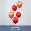 Mesa de Globos para Comercio Exterior Soporte Flotante Flotante con Forma Especial Varilla Recta Costura Estante de Exhibición para Bodas Globo Siete en Uno Transparente