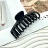 Nuevo Tocado Elegante Simple Estilo Francés Pinza para el Cabello Grande Tipo Garra Clip Multi-Tiburón Pinza para el Cabello de Alta Gama para Mujeres