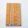 Nova Série Europeia Decoração de Borda em Relevo Totem Molde DIY Molde de Chocolate Molde de Silicone para Bolo Dobrável
