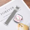 Pulseira de Relógio Magnética Milan com Estampa Adequada para Huawei Fit5 Xiaomi 10 9Pro Redmi Watch6 Pulseira Hello Kitty