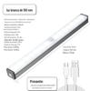 Luz Noturna com Sensor de Corpo Humano LED Banheiro Banheiro Quarto Mesinha de Cabeceira Mesinha de Cabeceira Guarda-Roupa Armário Armário de Vinho Luz com Sensor