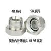 Suministro tapón hidráulico 9B rosca interna pulgada cono externo de 60 grados tapón de rosca tapón para tubería de aceite de excavadora ángulo