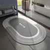 Tapete de Chão de Terra de Diatomáceas Estilo Minimalista Transfronteiriço para Banheiro de Casa, Entrada, Tapete para Pés Absorvente de Água Antiderrapante, Pode Ser Personalizado e Enviado