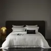 6 Peças Novo Conjunto de Lençóis Jacquard Tencel LF da Lenzing Áustria Estilo Lençol de Cama 1,5m Conjunto de Quatro Peças Stephen-Light Macio