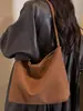 Otoño 2026 Nuevo Bolso Cubo Gran Capacidad Sensación Relajada Para Viajar con Estilo Bolso de Hombro Único Bolso para Mujer Debajo del Brazo