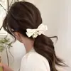 Goma para el pelo tipo Lazo Tridimensional Ciervo Blanco 2025 Nueva Goma para Cola de Caballo Alta Elasticidad Accesorio para el Cabello