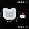 Molde de silicona para amasar para hornear DIY de tamaño pequeño alto espejo fácil desmoldeo yeso vela abrasivo molde de gota de cristal