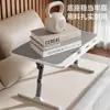 Mesa de Cabeceira Selecionada Cuidadosamente Escrivaninha para Estudante de Dormitório Assento no Chão do Quarto Canto de Janela Pessoa Preguiçosa Suporte para Laptop