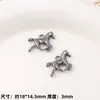Pingente de Liga Ano Novo do Cavalo Mini Pônei Charme Pulseira Colar DIY Feito à Mão Acessórios de Joia Materiais Contas